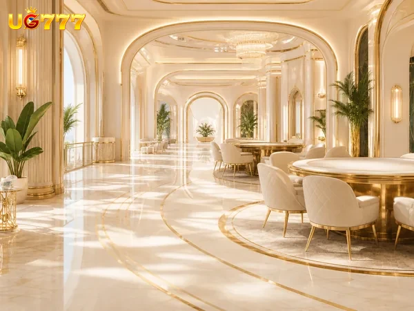 Live dealer tables at the UG777 lobby