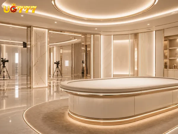 UG777 live casino lobby interface
