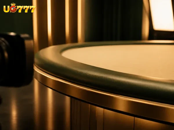Live casino games on UG777 mobile view